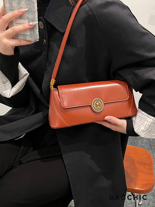 Valerie - Vintage Medallion Accent Bag