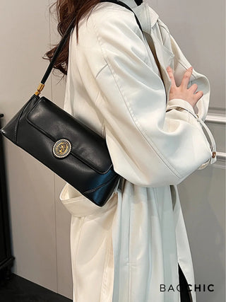 Valerie - Vintage Medallion Accent Bag