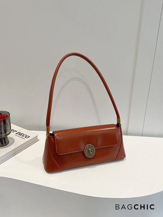 Valerie - Vintage Medallion Accent Bag