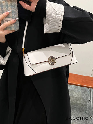 Valerie - Vintage Medallion Accent Bag