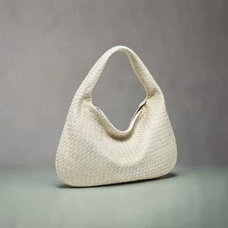 Emma - Braided Everyday Leather Maxi Bag