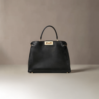 Natalie - Leather Satchel with Dual Carrying Options