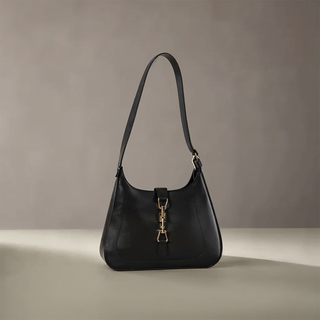 Eden - Minimalist Leather Saddle Shoulder Bag