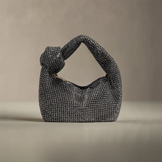 Rylee - Sparkle Knot Rhinestone Mini Bag