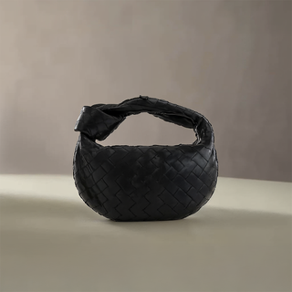 Eliza - Braided Knot Leather Mini Bag