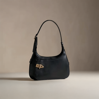 Maya - Leather Buckle Detail Underarm Bag