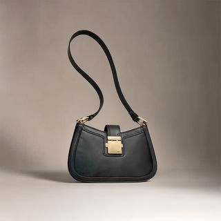 Madeline - Retro Fashion Structured Saddle Bag