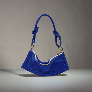 Emilia - Glam Crystal Mesh Shoulder Bag