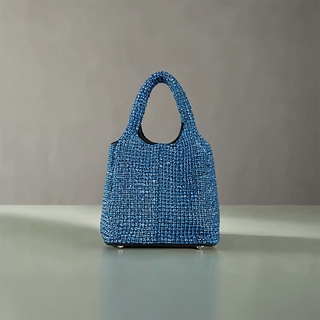 Emery - Luxe Rhinestone Mini Bucket Bag