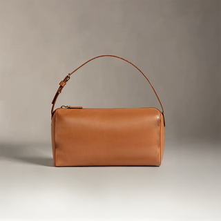 Gianna - Classic Leather Boxy HandBag