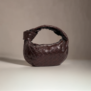 Eliza - Braided Knot Leather Mini Bag