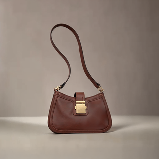 Madeline - Retro Fashion Structured Saddle Bag