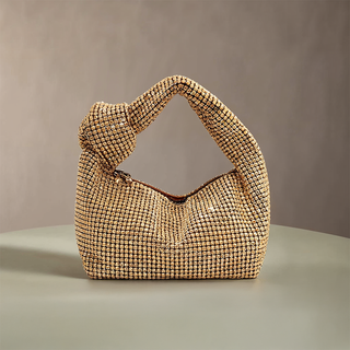 Rylee - Sparkle Knot Rhinestone Mini Bag