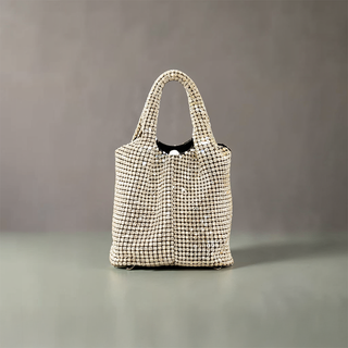 Emery - Luxe Rhinestone Mini Bucket Bag