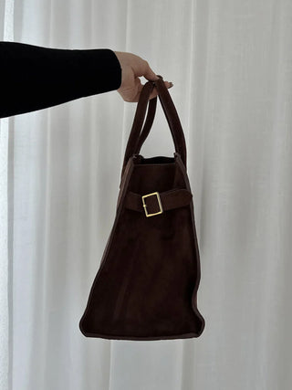 Isabella - Bucket Type Cowhide Leather Shoulder Bag