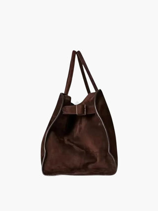 Isabella - Bucket Type Cowhide Leather Shoulder Bag