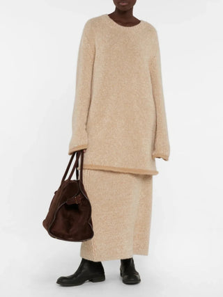 Isabella - Bucket Type Cowhide Leather Shoulder Bag