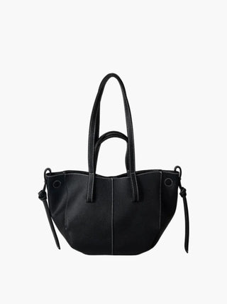 Hazel - Classic Double Handle Leather Tote