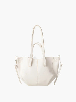 Hazel - Classic Double Handle Leather Tote
