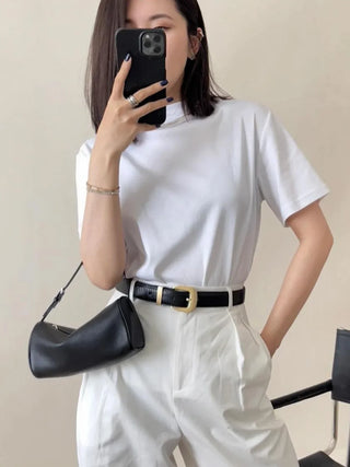 Gianna - Classic Leather Boxy HandBag