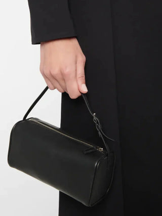 Gianna - Classic Leather Boxy HandBag