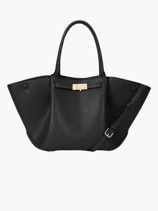 Aurora - Classic Leather Charm Tote Bag