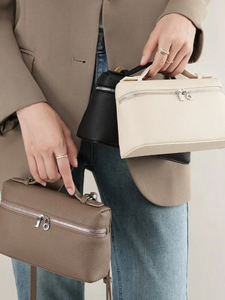 Mila - Classic Zip Charm Vanity Bag