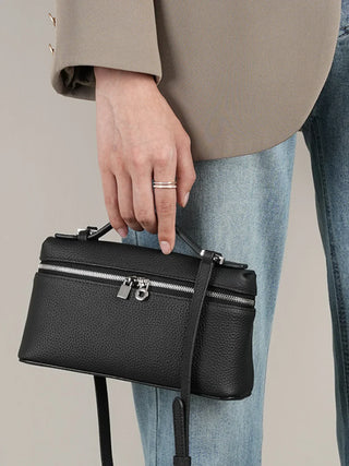 Mila - Classic Zip Charm Vanity Bag