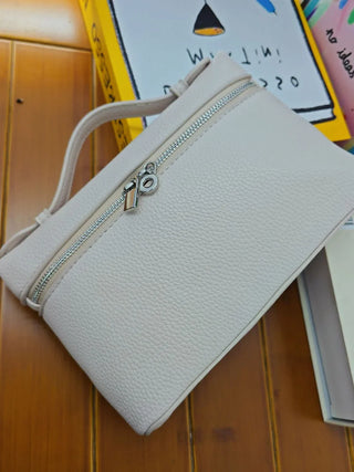 Mila - Classic Zip Charm Vanity Bag
