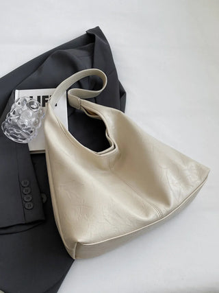 Ruby - Leather Slouchy Hobo Shoulder Bag