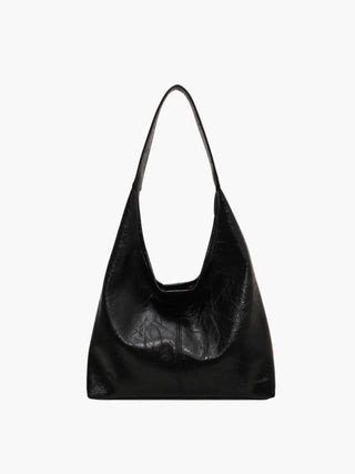 Ruby - Leather Slouchy Hobo Shoulder Bag