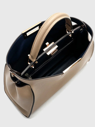 Natalie - Leather Satchel with Dual Carrying Options