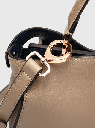 Natalie - Leather Satchel with Dual Carrying Options