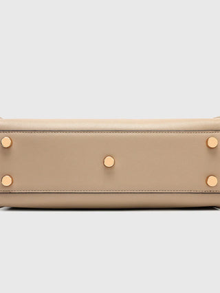 Natalie - Leather Satchel with Dual Carrying Options