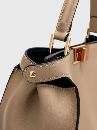 Natalie - Leather Satchel with Dual Carrying Options