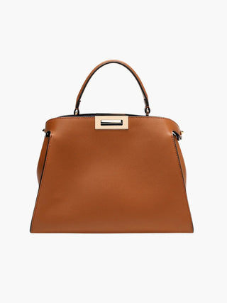 Natalie - Leather Satchel with Dual Carrying Options