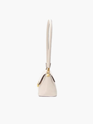 Alice - Leather Shoulder Bag with Vintage Gold-Tone Hardware