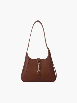 Eden - Minimalist Leather Saddle Shoulder Bag