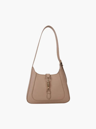 Eden - Minimalist Leather Saddle Shoulder Bag