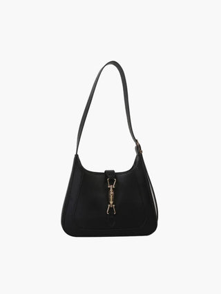 Eden - Minimalist Leather Saddle Shoulder Bag