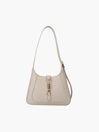 Eden - Minimalist Leather Saddle Shoulder Bag