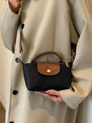 Vivian - Premium Nylon Spliced Crossbody Mini Bag