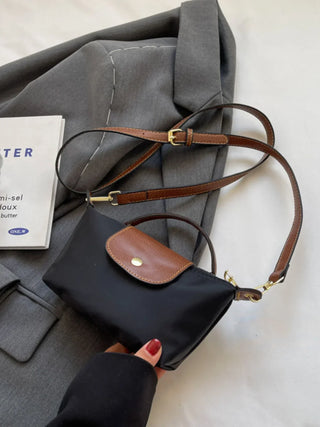 Vivian - Premium Nylon Spliced Crossbody Mini Bag