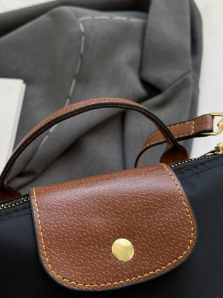 Vivian - Premium Nylon Spliced Crossbody Mini Bag