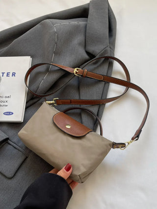 Vivian - Premium Nylon Spliced Crossbody Mini Bag