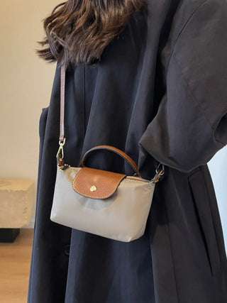 Vivian - Premium Nylon Spliced Crossbody Mini Bag