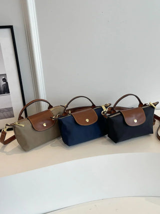 Vivian - Premium Nylon Spliced Crossbody Mini Bag