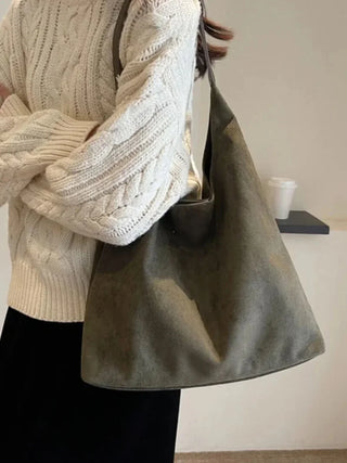Lydia - Retro Suede Large-Capacity Shoulder Bag