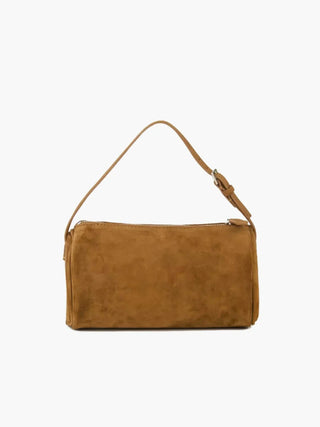 Samantha - Soft Suede Cylinder Bag