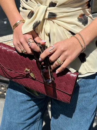 Arya - Urban Crossbody Weave Shoulder Bag